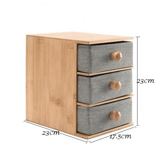 scatole portaoggetti in legno