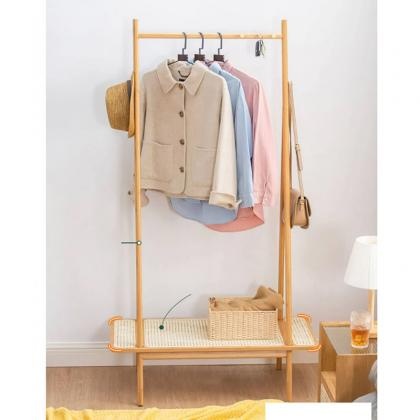 Bamboo Clothes Rack